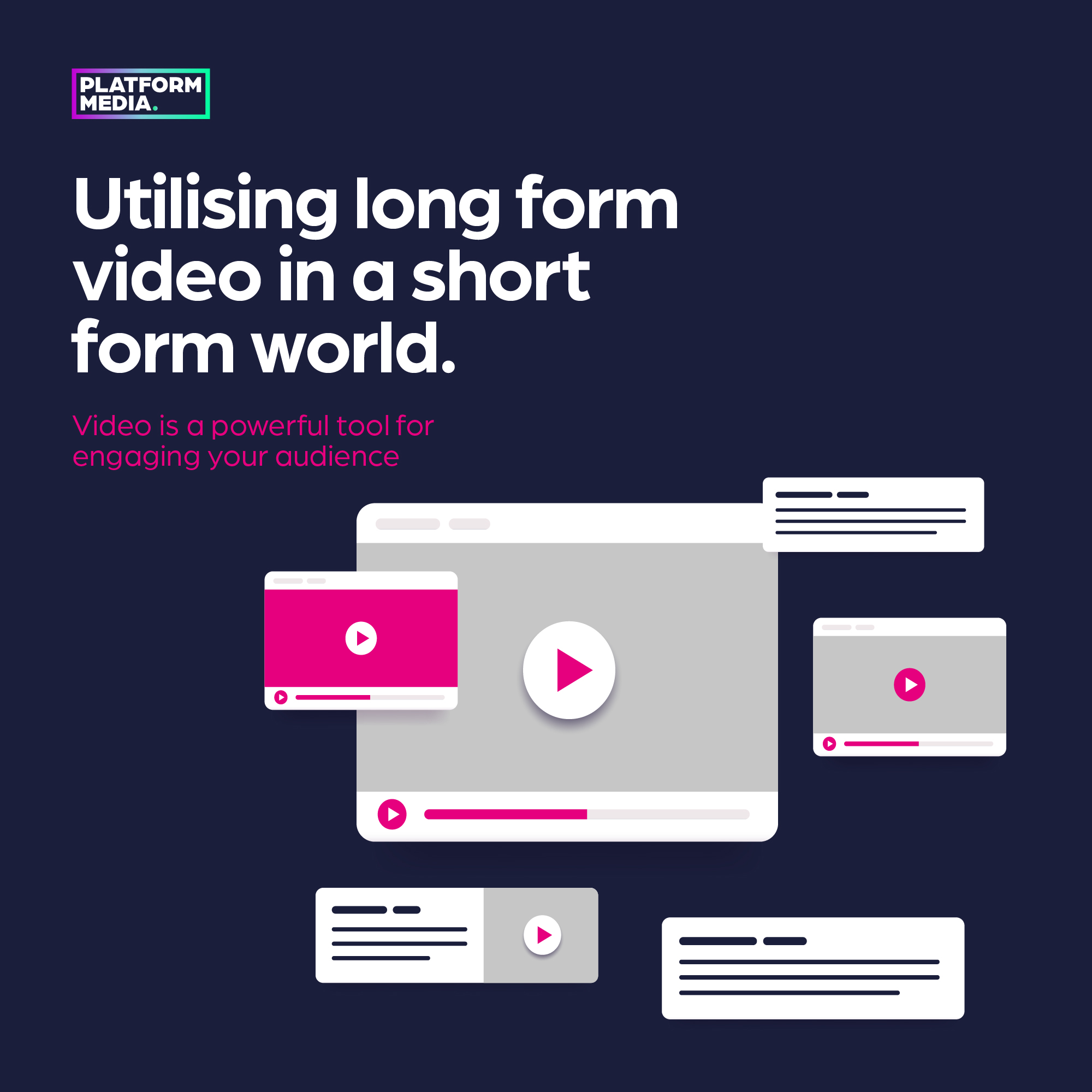 Utilising Long-Form Video in a Short-Form World